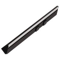 Task Lighting 18.5" 9 watt 120 volt Warm White Black Remote Power Series LED Lighted Power Strip